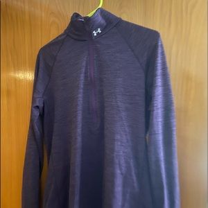 Under Armour Purple Half Zip